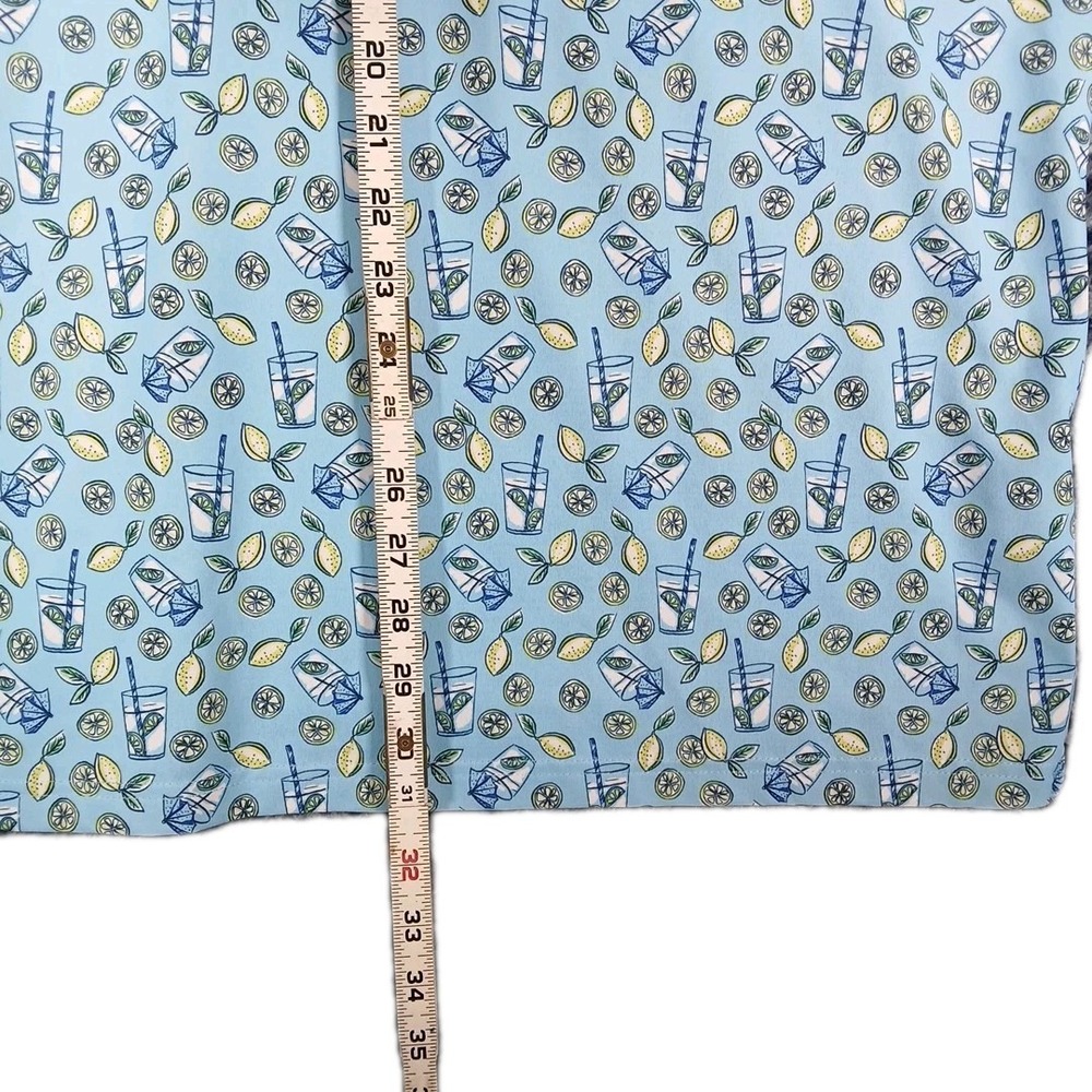 Penguin Polo Shirt Men's XL Performance Golf Lemonade Drinks Embroidered YGCC - Picture 10 of 12